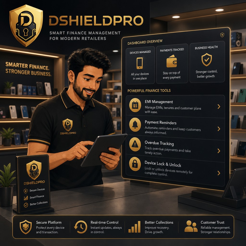 Complete finance and security management for mobile retailers